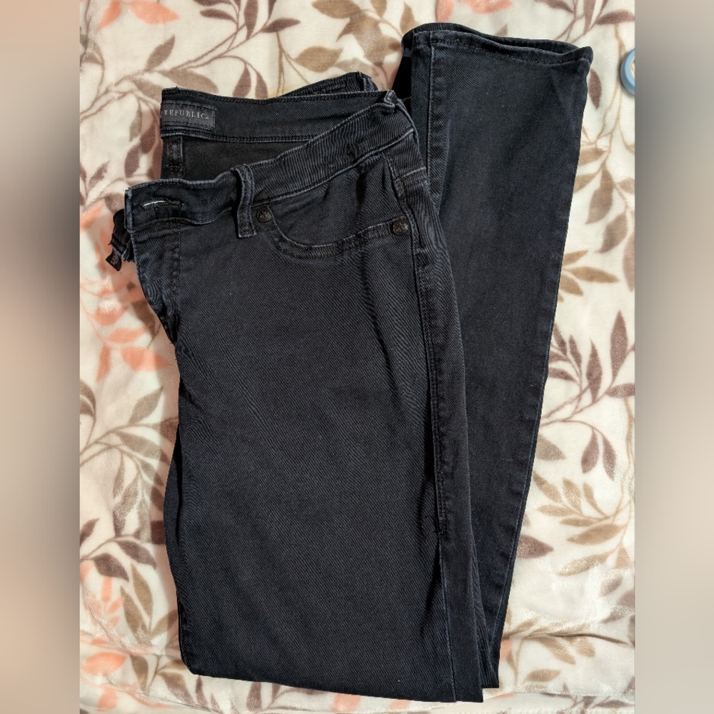 Rock & Republic Kashmere Black Skinny Jeans